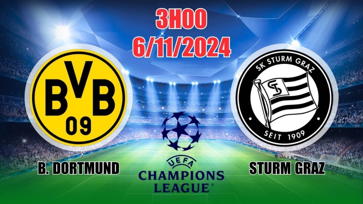 Borussia Dortmund vs Sturm Graz