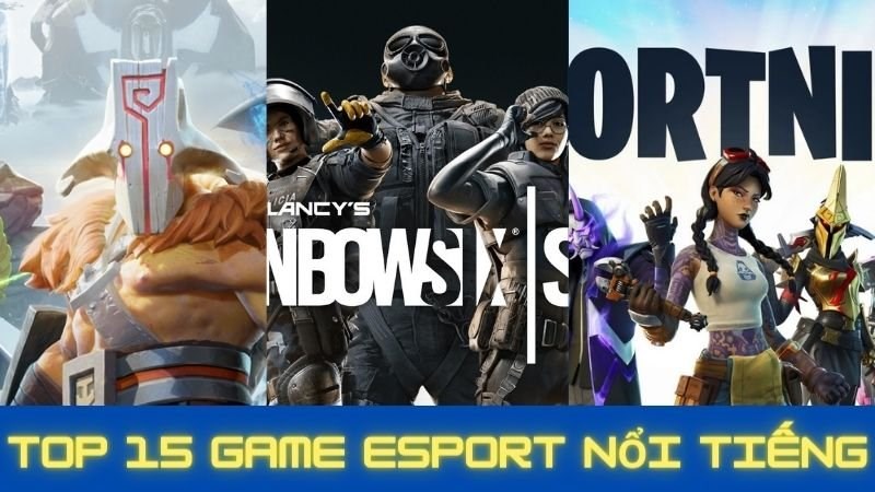 Thể loại trò chơi Esports nổi bật